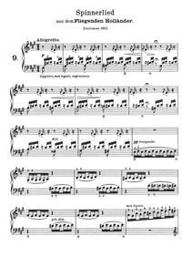 Spinnerlied - Franz Liszt